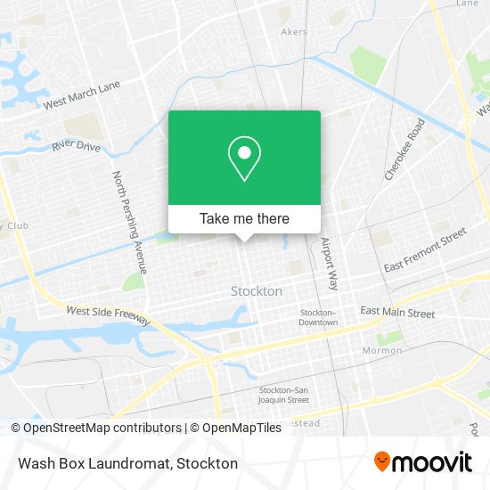 Wash Box Laundromat map