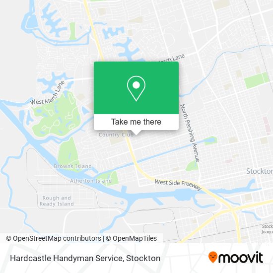 Mapa de Hardcastle Handyman Service