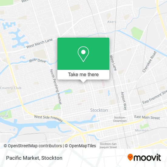 Mapa de Pacific Market