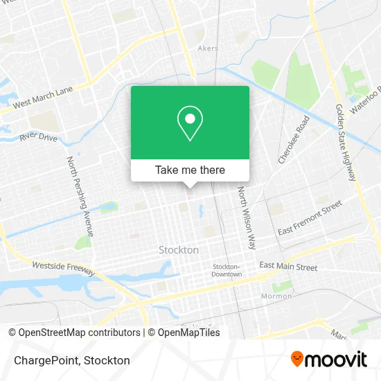 ChargePoint map