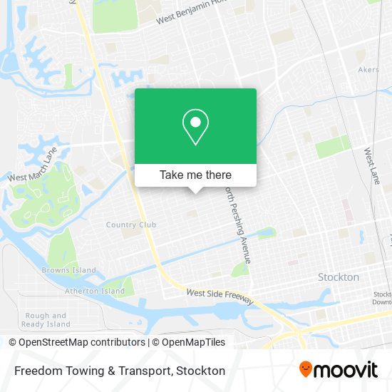 Mapa de Freedom Towing & Transport