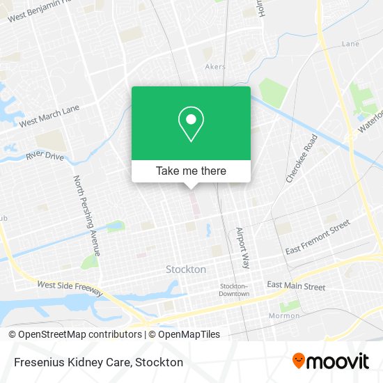 Mapa de Fresenius Kidney Care