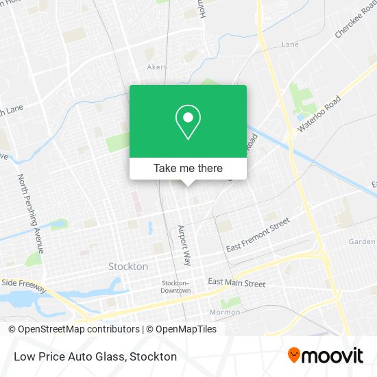 Low Price Auto Glass map