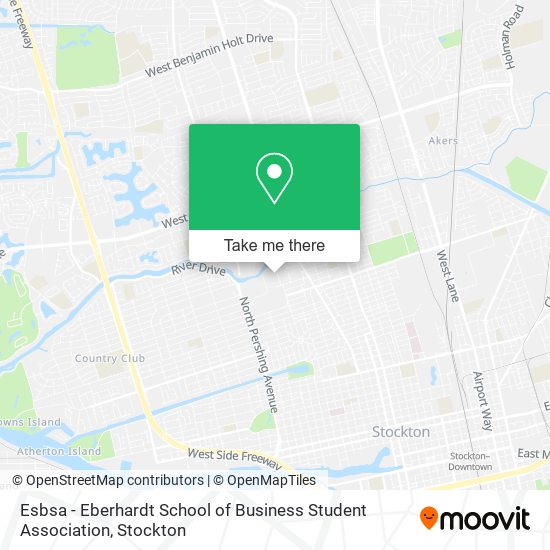 Mapa de Esbsa - Eberhardt School of Business Student Association