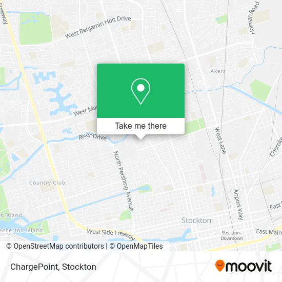 ChargePoint map