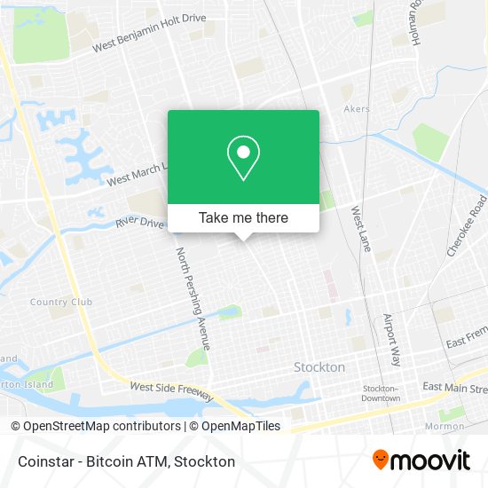 Coinstar - Bitcoin ATM map