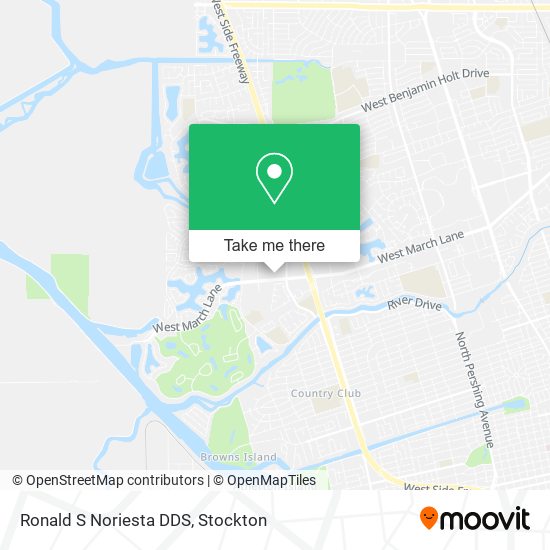 Mapa de Ronald S Noriesta DDS