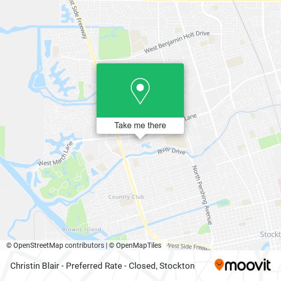 Christin Blair - Preferred Rate - Closed map