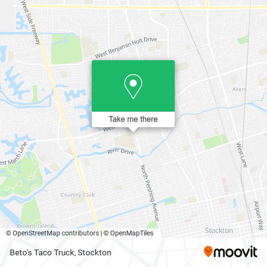 Beto's Taco Truck map
