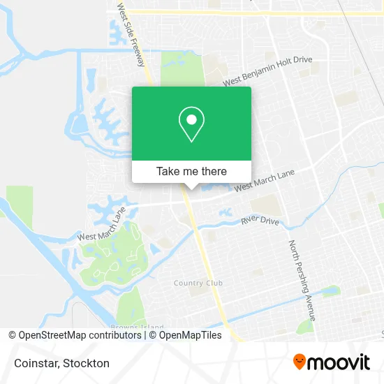 Coinstar map