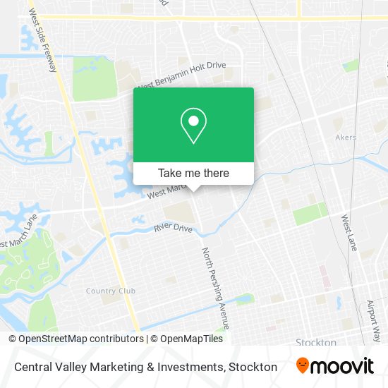 Mapa de Central Valley Marketing & Investments
