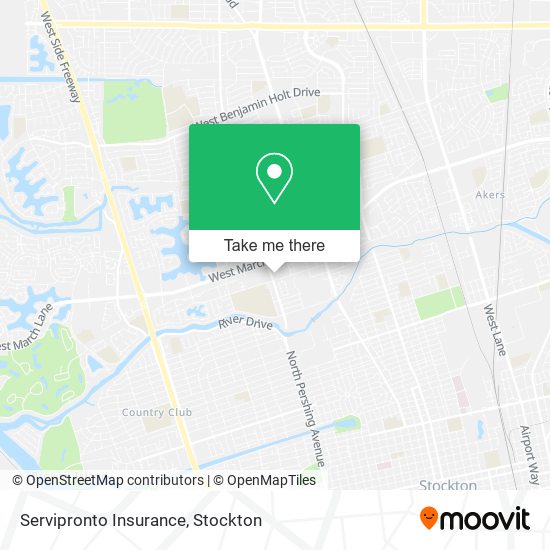 Servipronto Insurance map