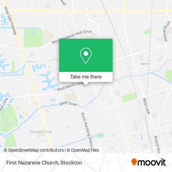 Mapa de First Nazarene Church