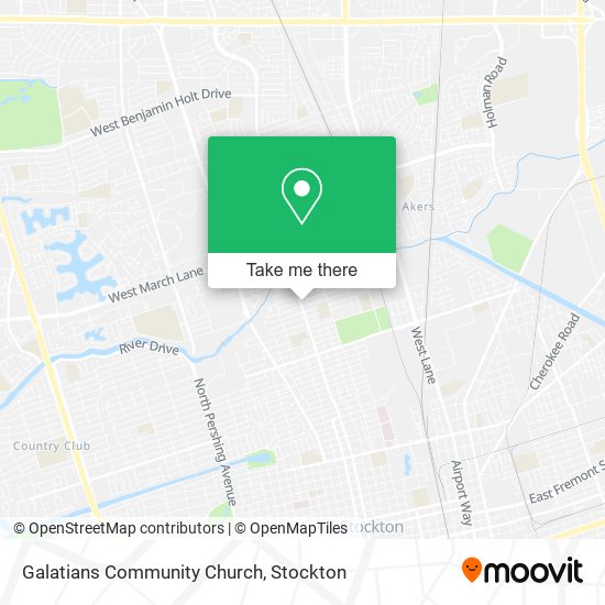 Mapa de Galatians Community Church