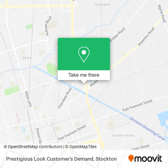 Prestigious Look Customer's Demand map
