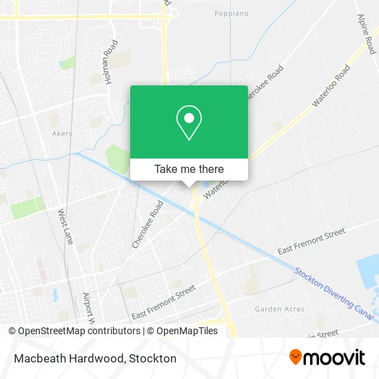 Macbeath Hardwood map