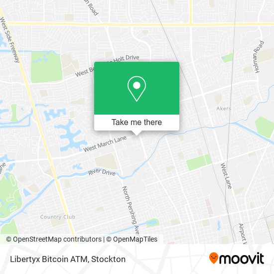 Libertyx Bitcoin ATM map