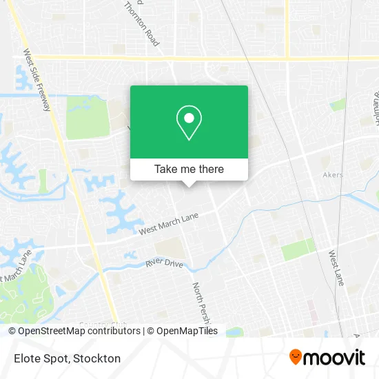Elote Spot map