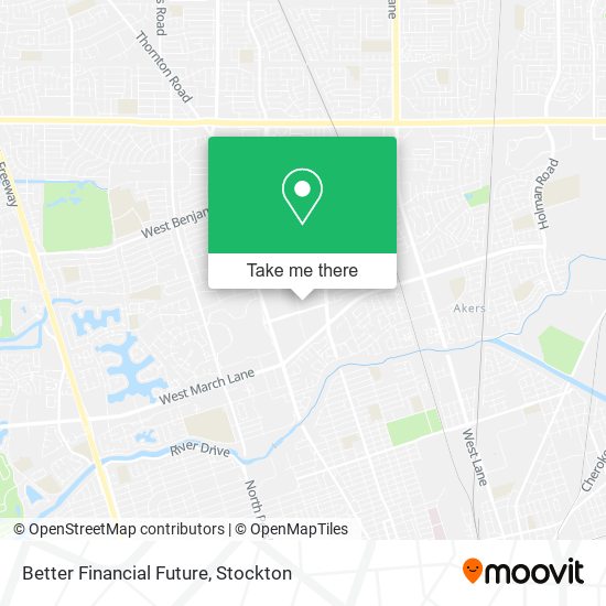 Better Financial Future map