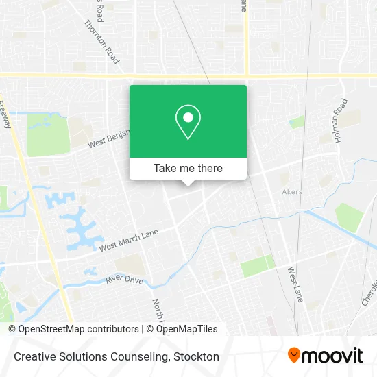 Creative Solutions Counseling map