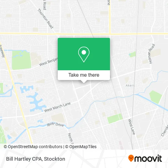 Bill Hartley CPA map