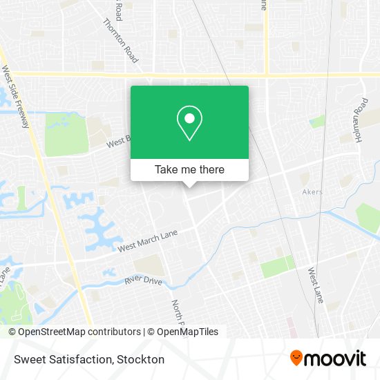 Mapa de Sweet Satisfaction