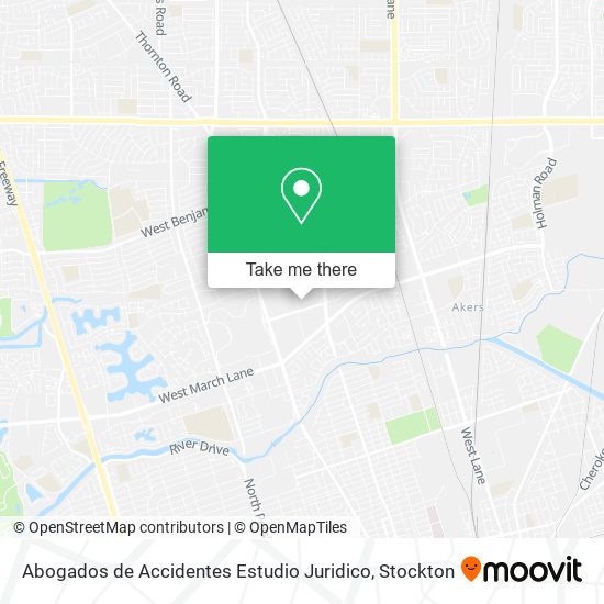 Mapa de Abogados de Accidentes Estudio Juridico