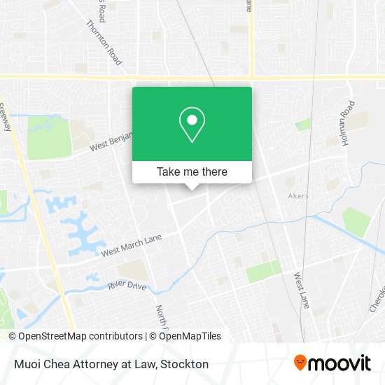 Muoi Chea Attorney at Law map