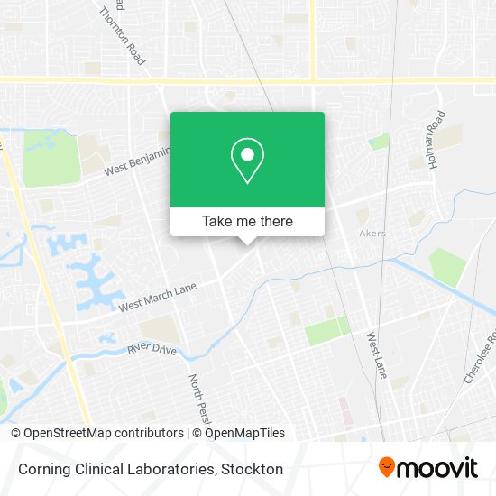 Mapa de Corning Clinical Laboratories
