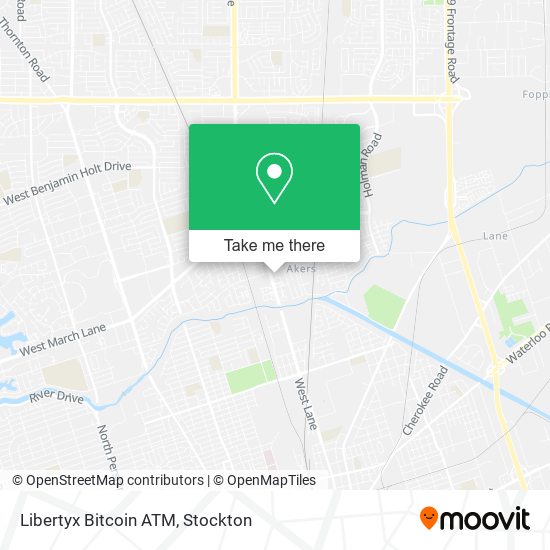 Libertyx Bitcoin ATM map