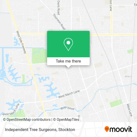 Independent Tree Surgeons map