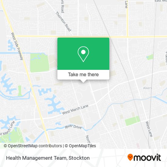 Health Management Team map