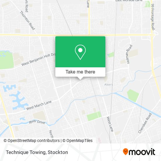 Technique Towing map