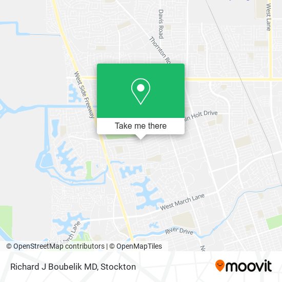 Richard J Boubelik MD map
