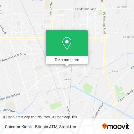 Mapa de Coinstar Kiosk - Bitcoin ATM