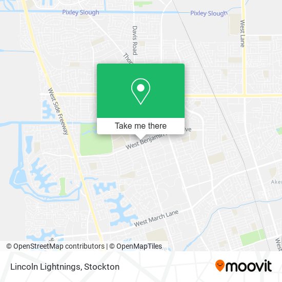Lincoln Lightnings map