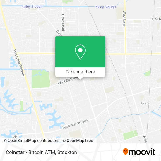 Coinstar - Bitcoin ATM map