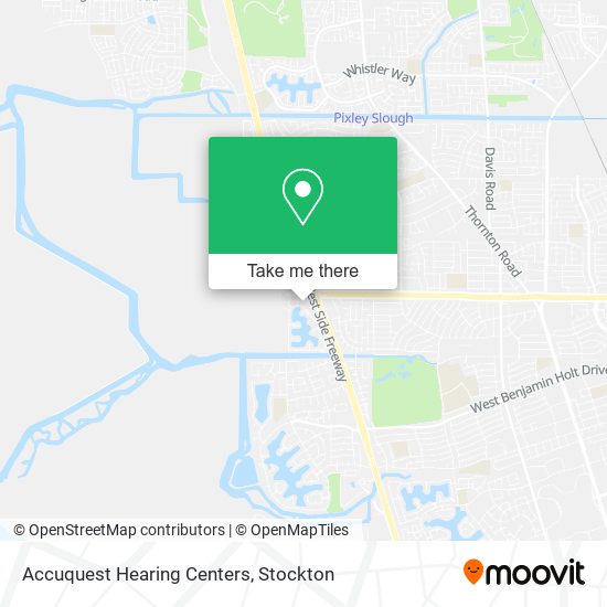 Accuquest Hearing Centers map