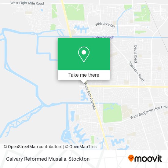 Mapa de Calvary Reformed Musalla