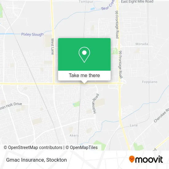 Gmac Insurance map