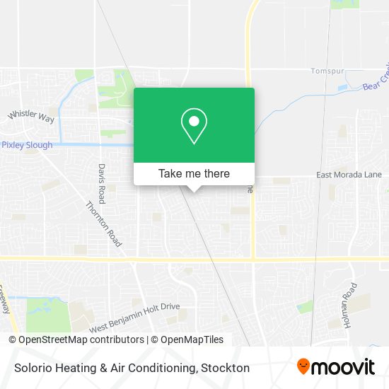 Solorio Heating & Air Conditioning map