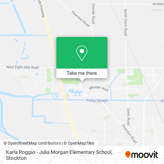 Karla Poggio - Julia Morgan Elementary School map