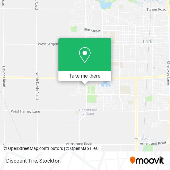 Discount Tire map