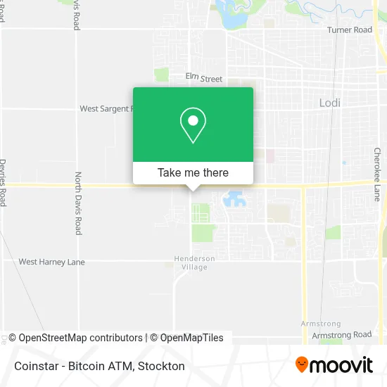 Coinstar - Bitcoin ATM map