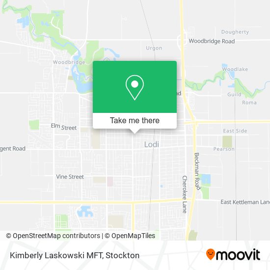 Kimberly Laskowski MFT map