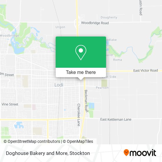 Doghouse Bakery and More map