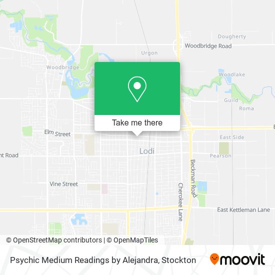 Psychic Medium Readings by Alejandra map