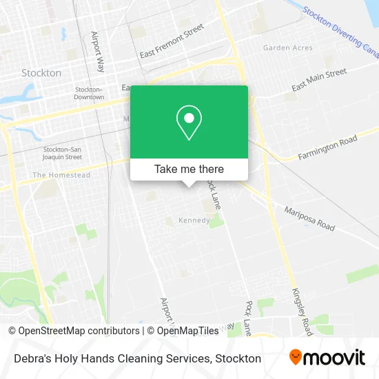 Debra's Holy Hands Cleaning Services map