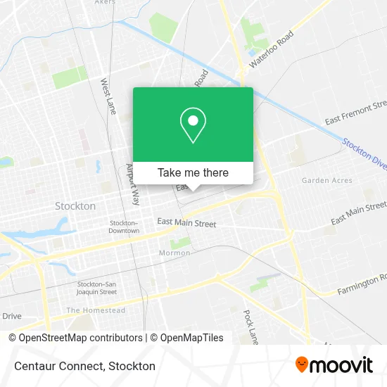 Centaur Connect map