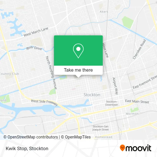 Kwik Stop map